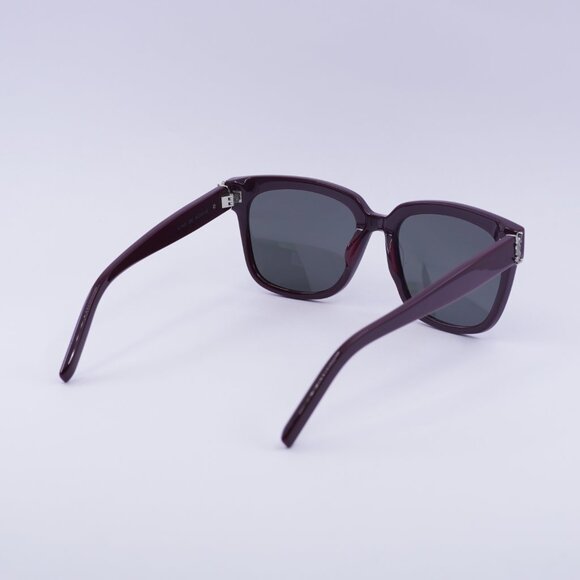 Saint Laurent SLM40 006 Sunglasses Red Square Frame, Grey Lenses - Picture 10 of 11